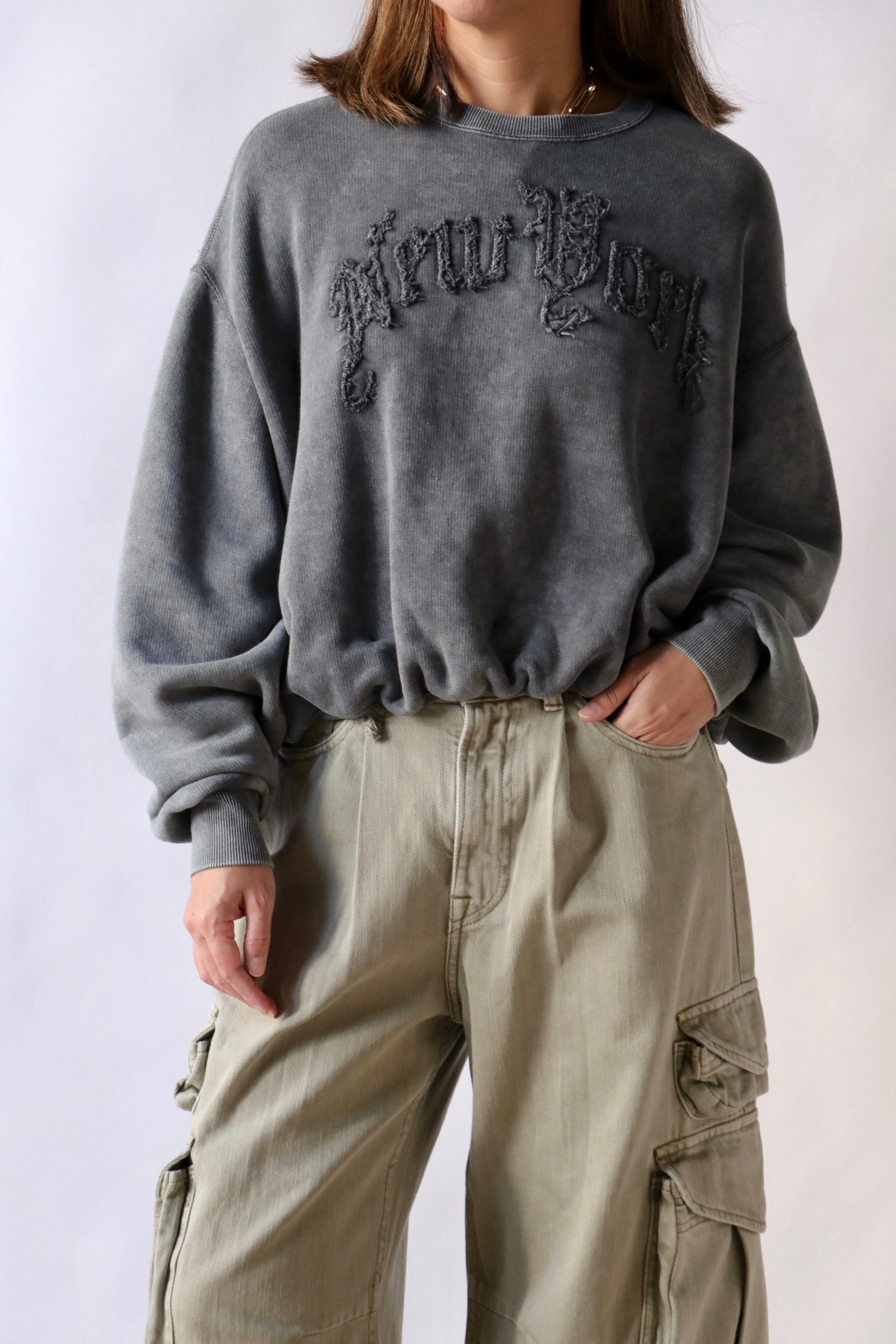 【YOURNUS】Core Nylon Balloon Sweatshirt YOURNUS】Core Nylon Balloon Sweatshirt (YOURNUS/スウェット