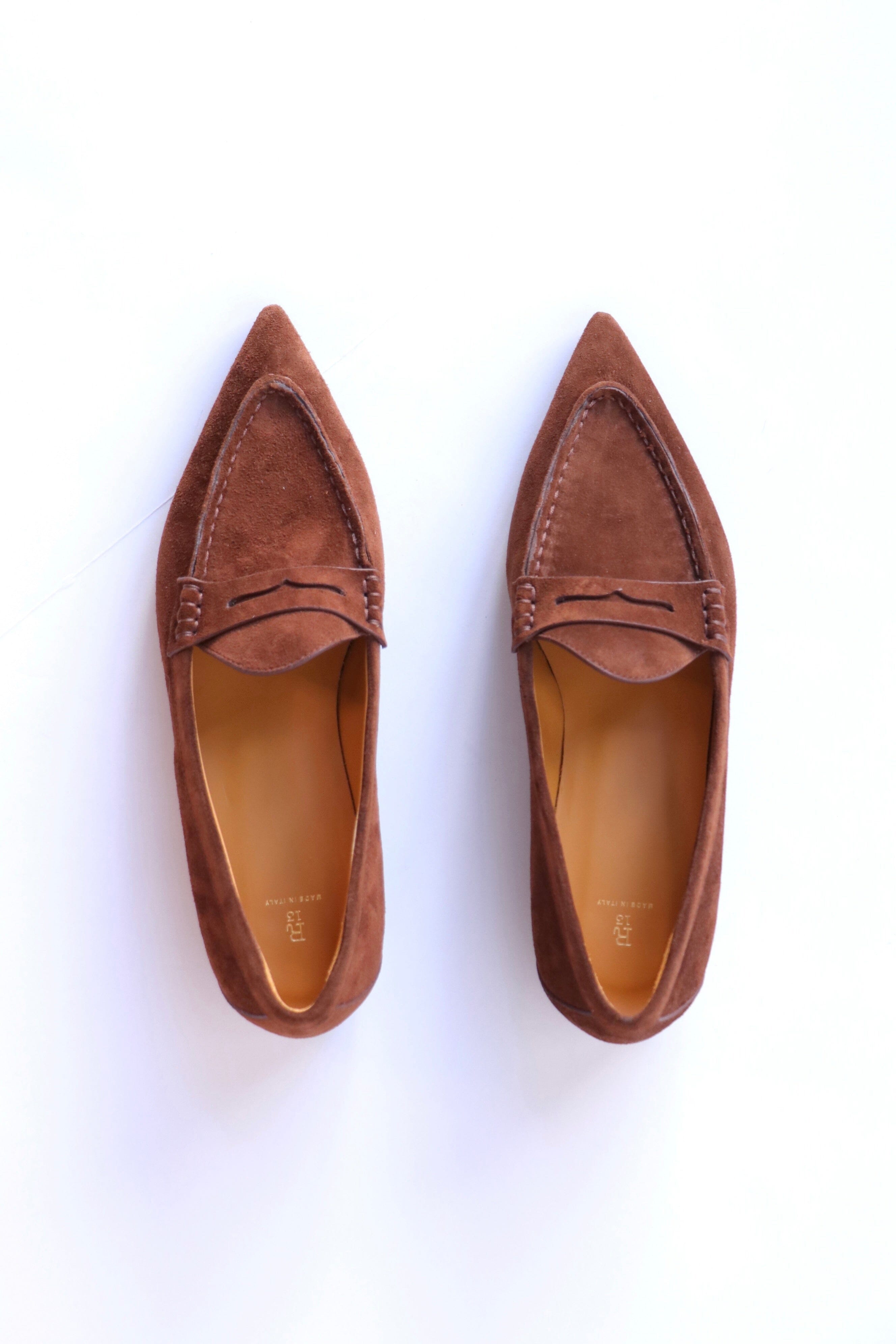 R13 Pointed Toe Loafer