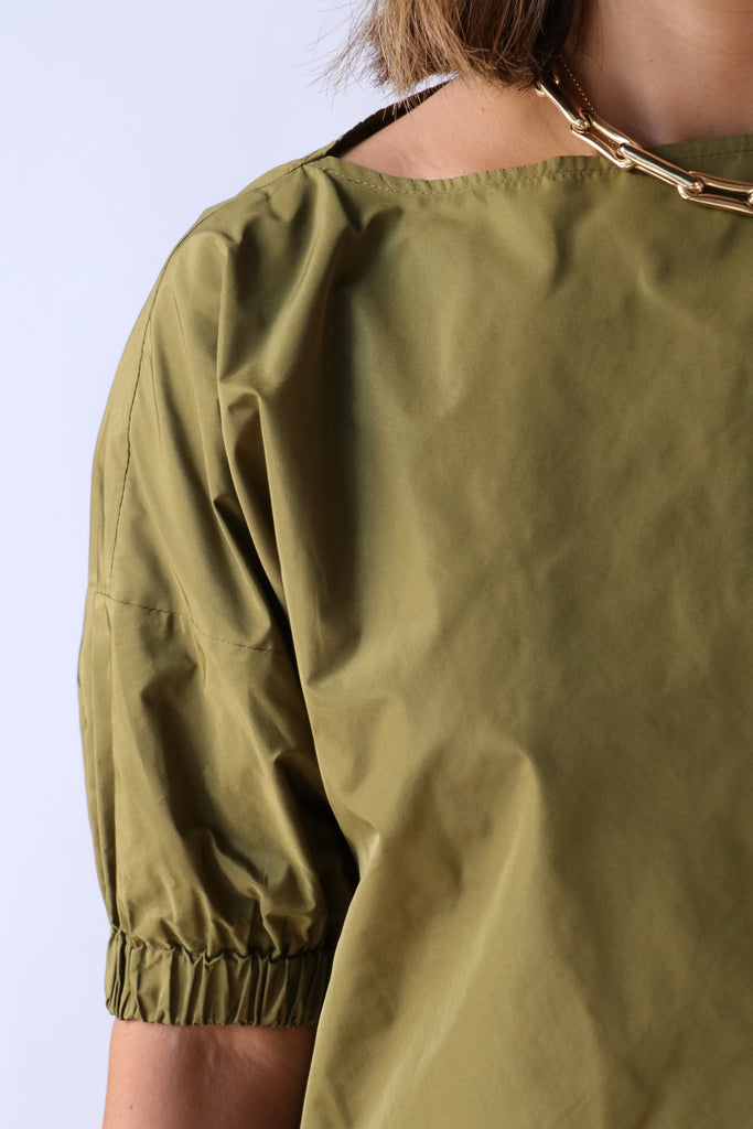 Rachel Comey Ballaton Top in Olive tops-blouses Rachel Comey 