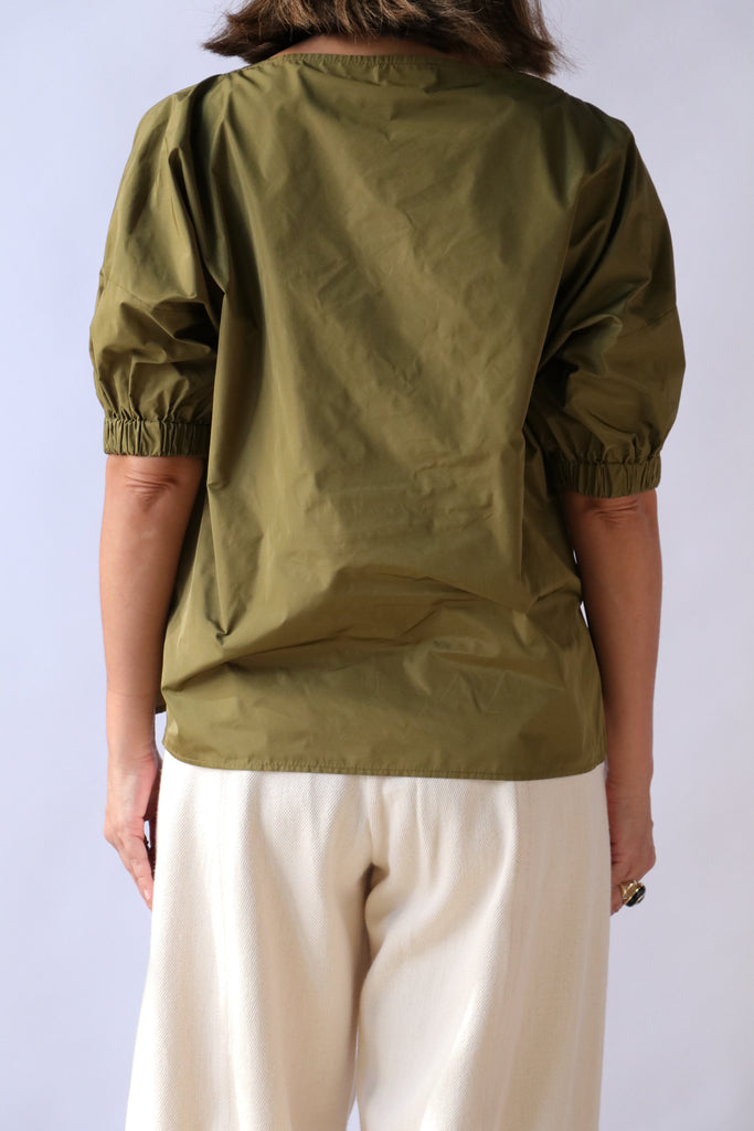 Rachel Comey Ballaton Top in Olive tops-blouses Rachel Comey 