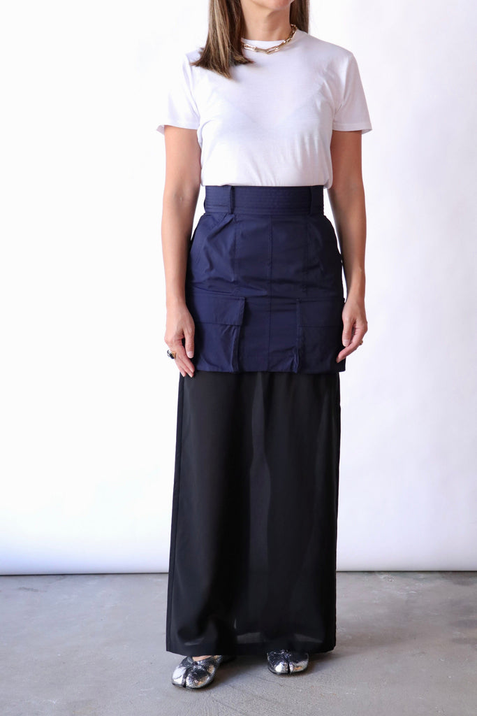 Rachel Comey Birini Skirt in Navy Bottoms Rachel Comey 