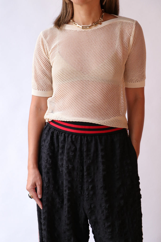 Rachel Comey Dahlia Top in Natural tops-blouses Rachel Comey 