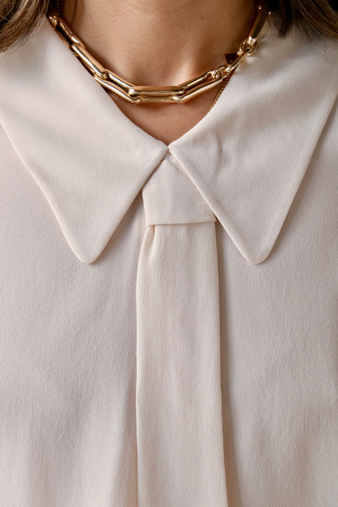 Rachel Comey Duston Top in Ivory tops-blouses Rachel Comey 