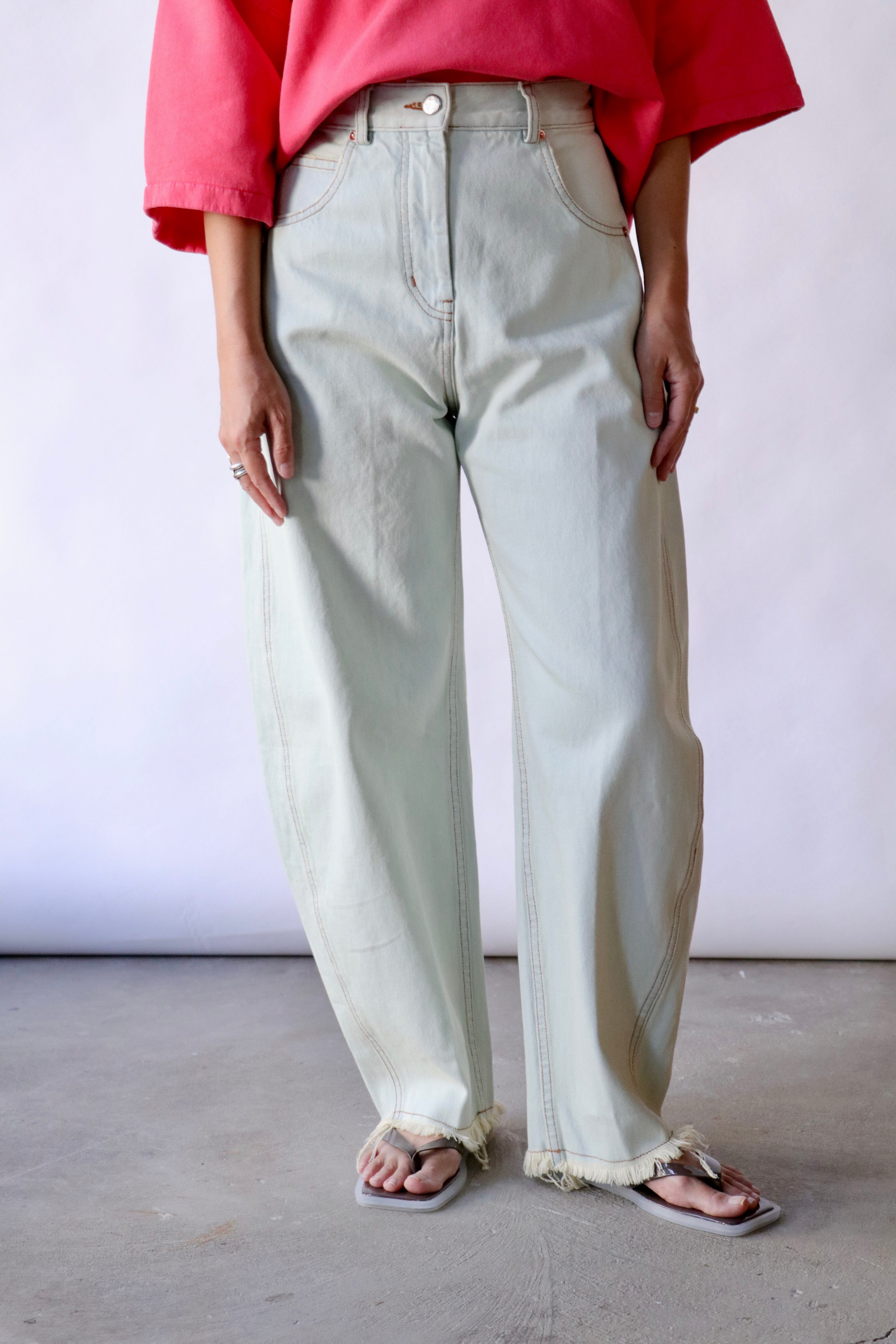 Rachel Comey Keenan Pant in Bleached | WE ARE ICONIC