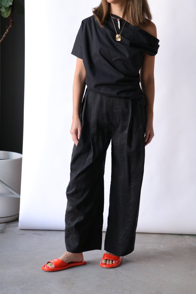 Rachel Comey Mata Top in Black tops-blouses Rachel Comey 