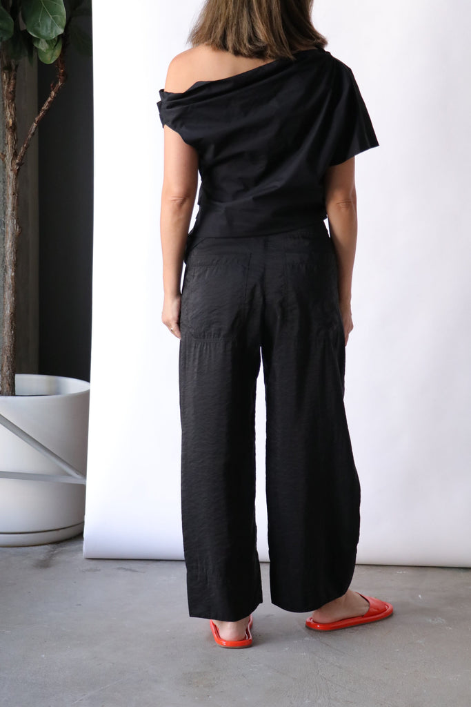 Rachel Comey Mata Top in Black tops-blouses Rachel Comey 