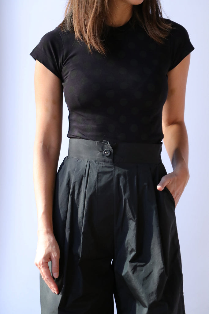 Rachel Comey Mead Tee in Black tops-blouses Rachel Comey 