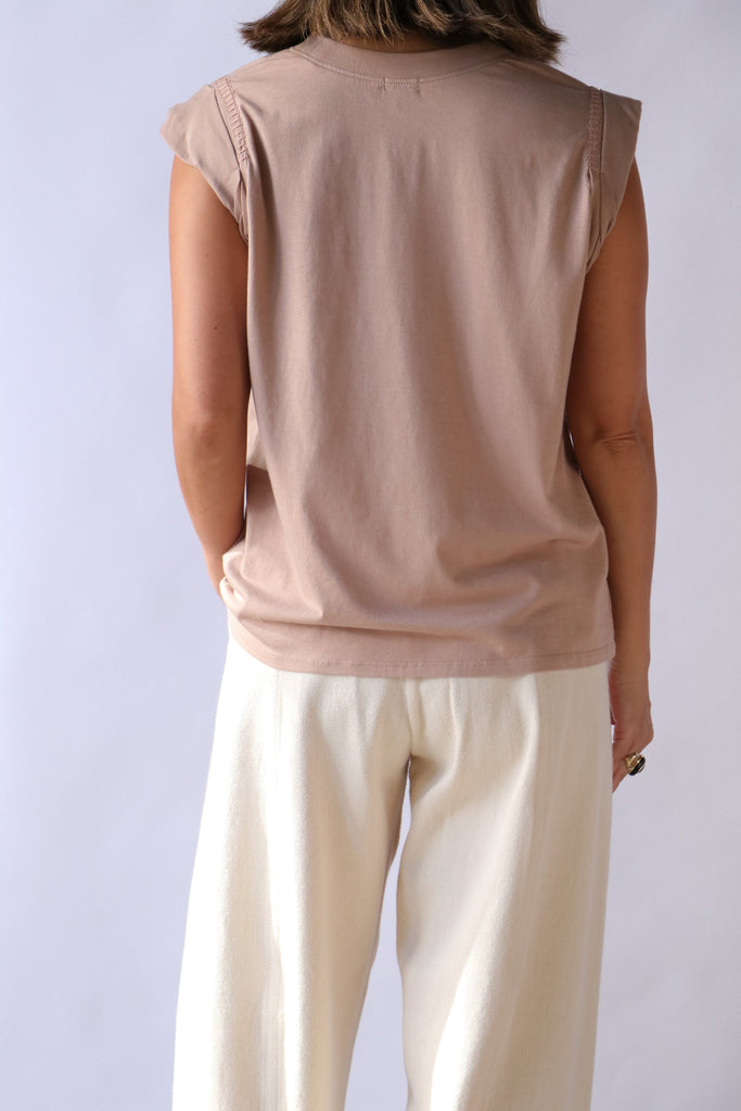 Rachel Comey Miles Tee in Buff T-Shirts & Tanks Rachel Comey 