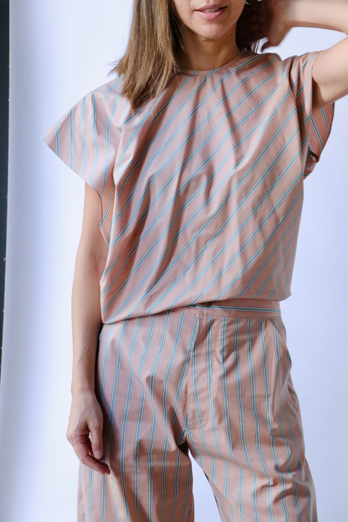 Rachel Comey Mora Top in Terracotta tops-blouses Rachel Comey 