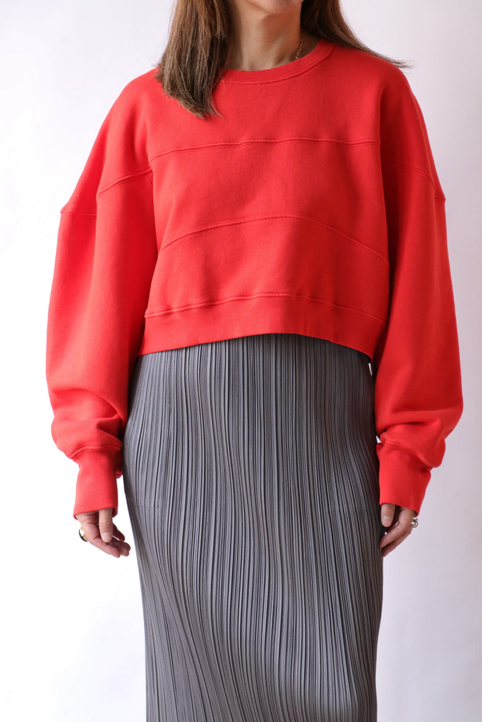 Rachel Comey Orb Sweatshirt in Tomato Sweatshirts Rachel Comey 