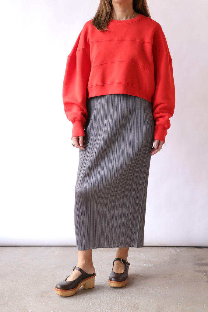 Rachel Comey Orb Sweatshirt in Tomato Sweatshirts Rachel Comey 