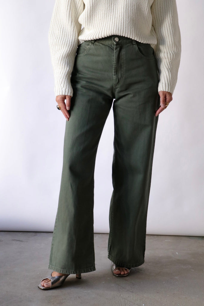 Rachel Comey Puerto Pant in Forest Bottoms Rachel Comey 