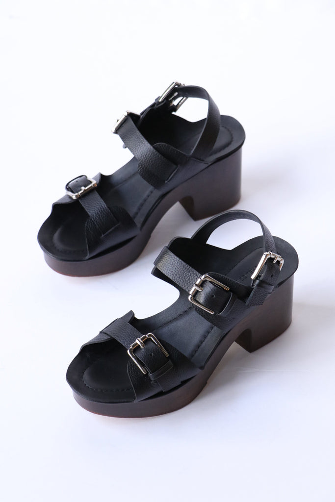 Rachel Comey Richi Sandal Clog in Black Shoes Rachel Comey 