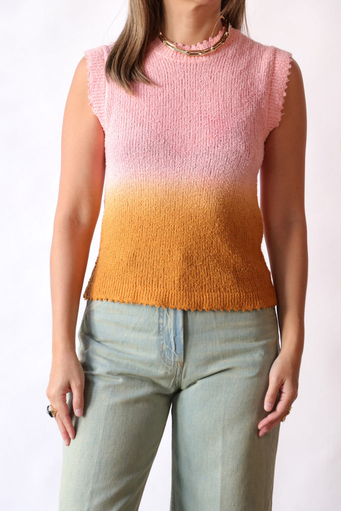 Rachel Comey Santee Top in Melon-Rust tops-blouses Rachel Comey 