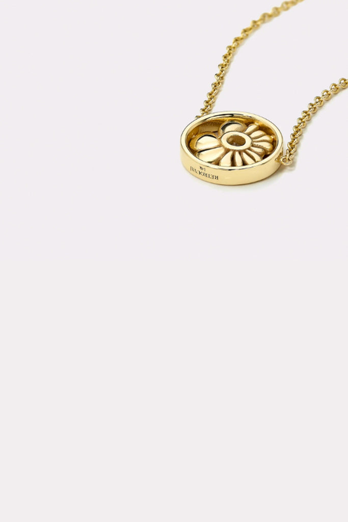 Retrouvai Petite Bonded Flower Pendant Jewelry Retrouvai 