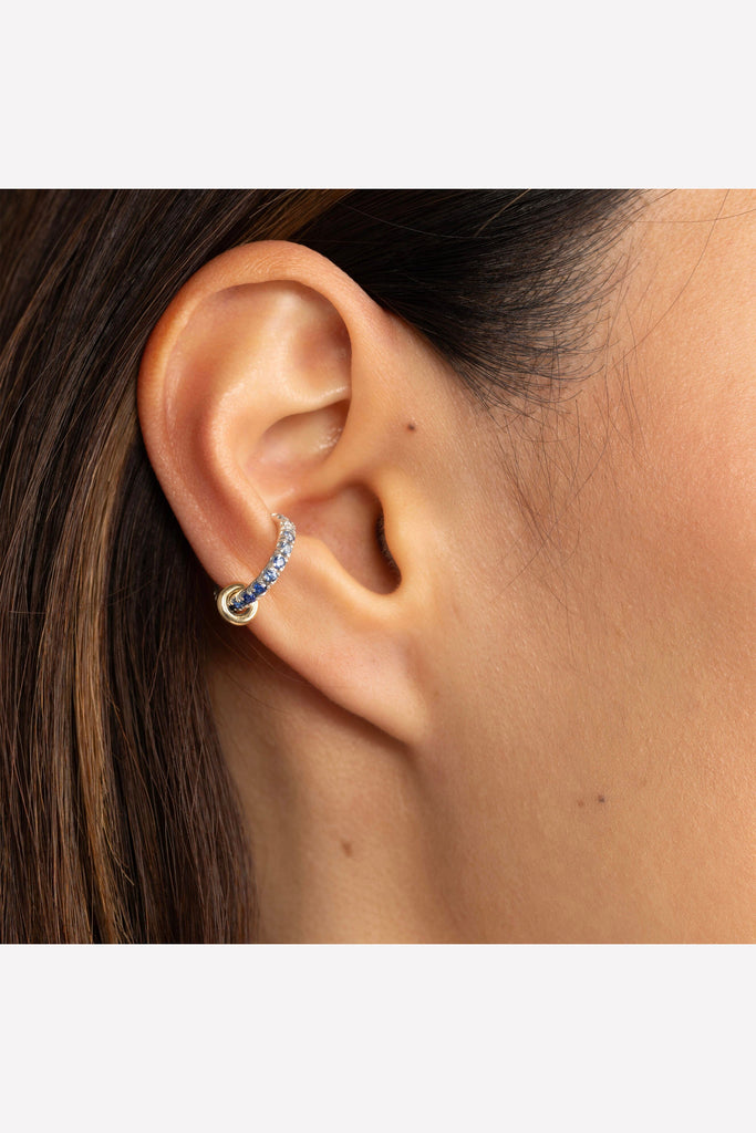 Spinelli Kilcollin Elara SG Blue Ombré Ear Cuff Jewelry Spinelli Kilcollin 