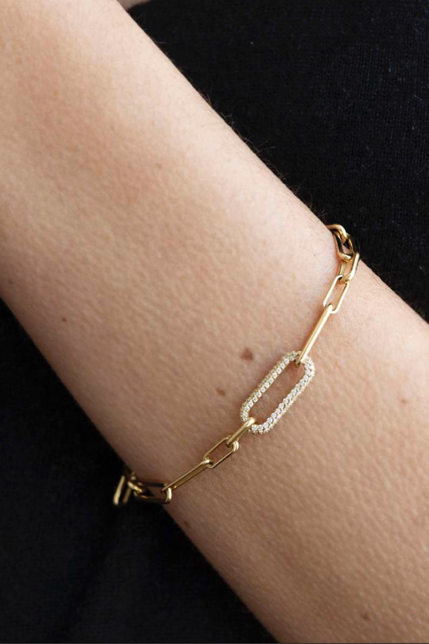 Spinelli Kilcollin Marius YG Pave Bracelet Jewelry Spinelli Kilcollin 