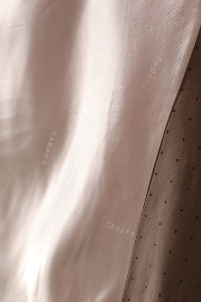 Tanaka Cami Dress in Beige Dresses Tanaka 