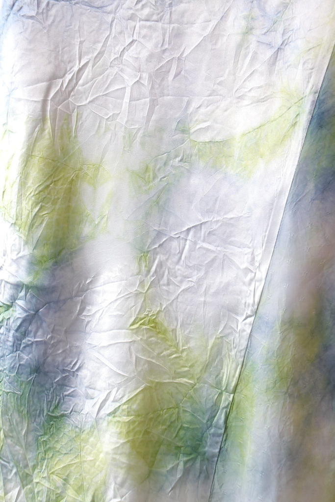 Tanaka Cami Dress in Green Blue Dresses Tanaka 