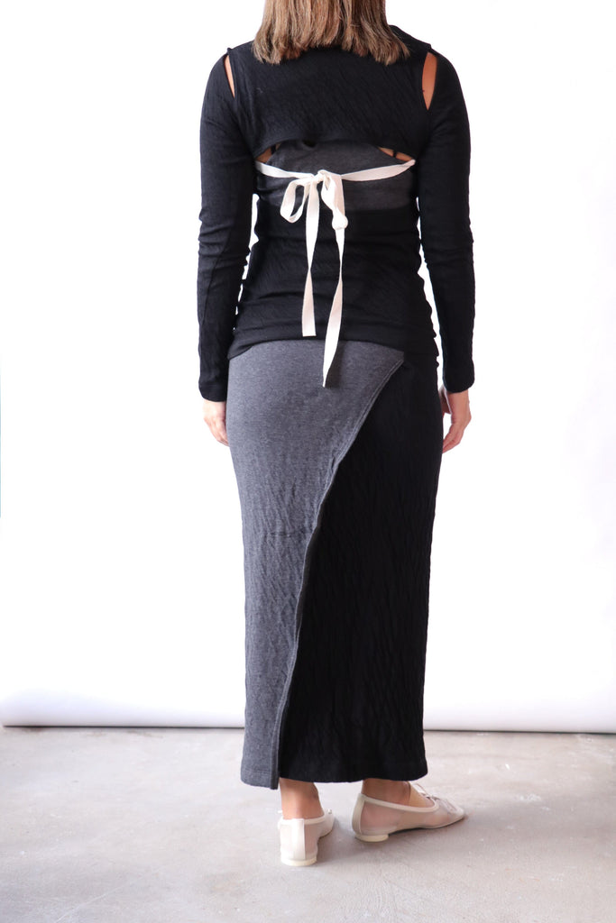 Tanaka Jersey Dress in Black Dresses Tanaka 