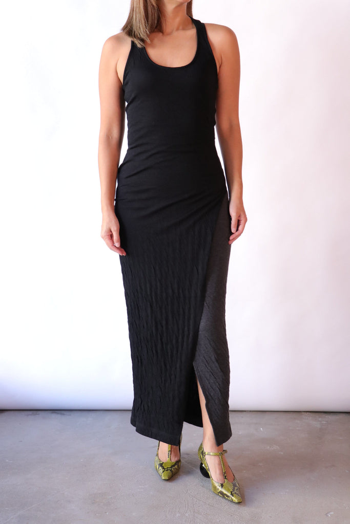 Tanaka Jersey Dress in Black Dresses Tanaka 