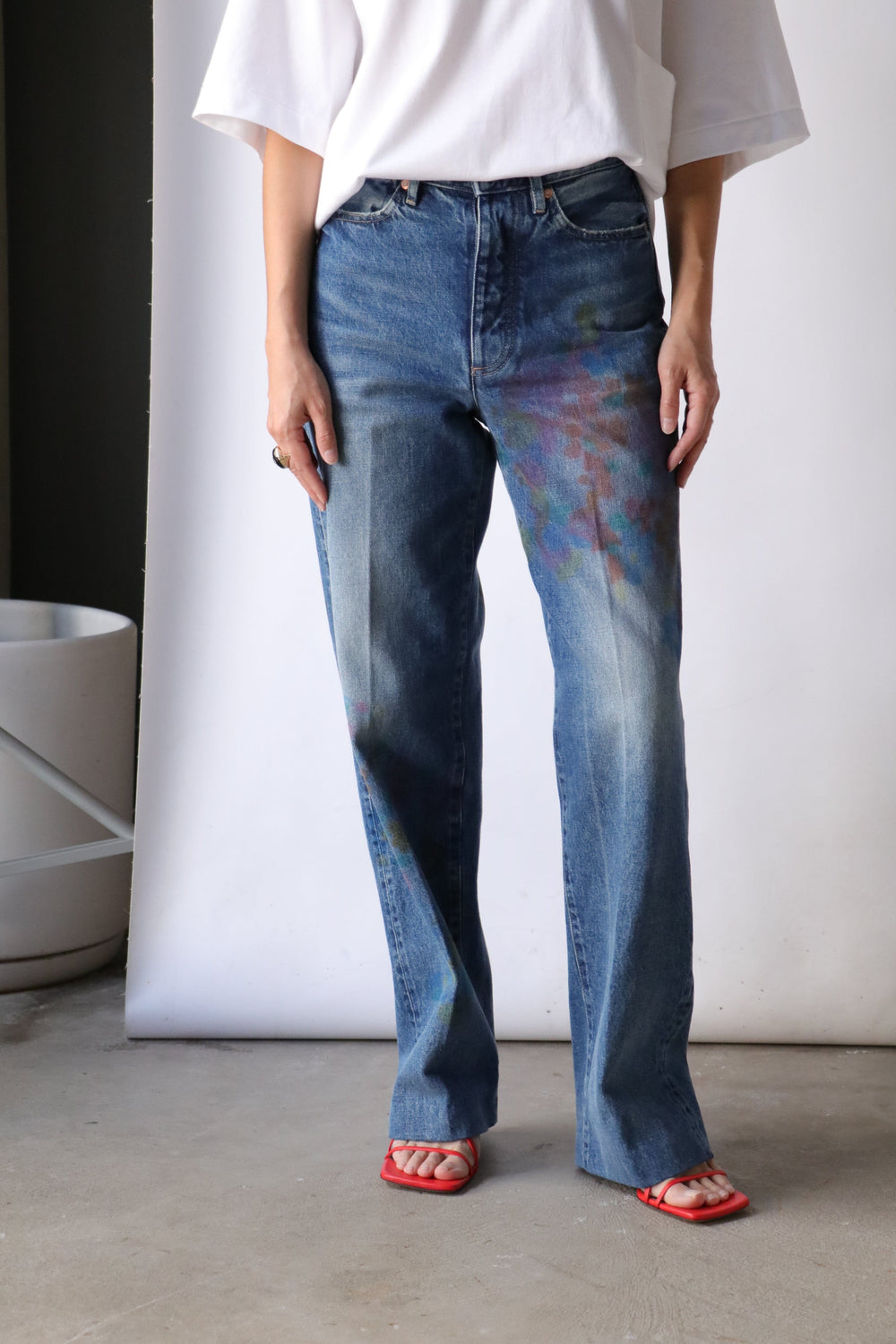 Tanaka The Jean Trousers in Bloom | WE ARE ICONIC