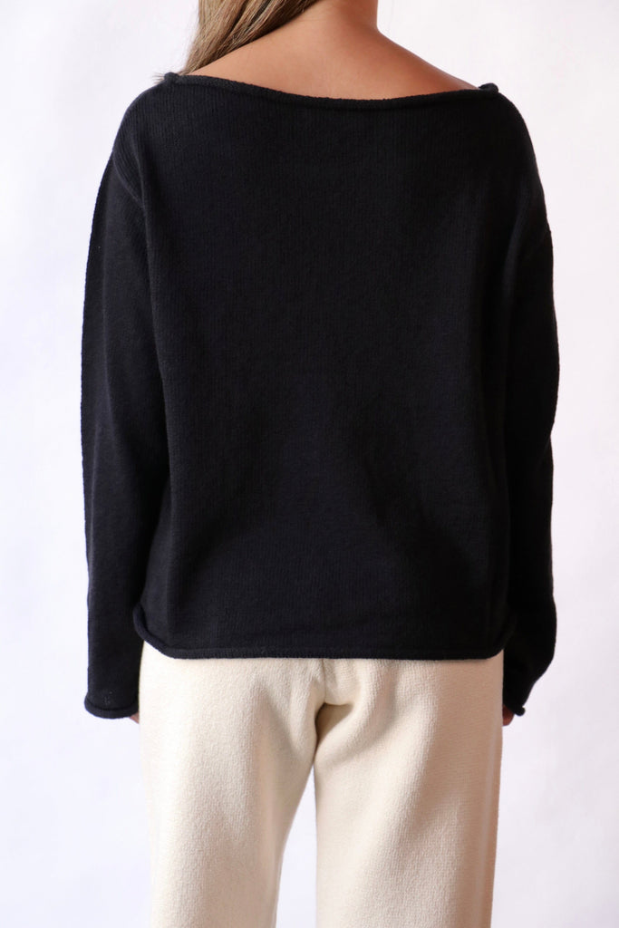 The Elder Statesman Nora Lite Women's Oversized Crew Knitwear The Elder Statesman 