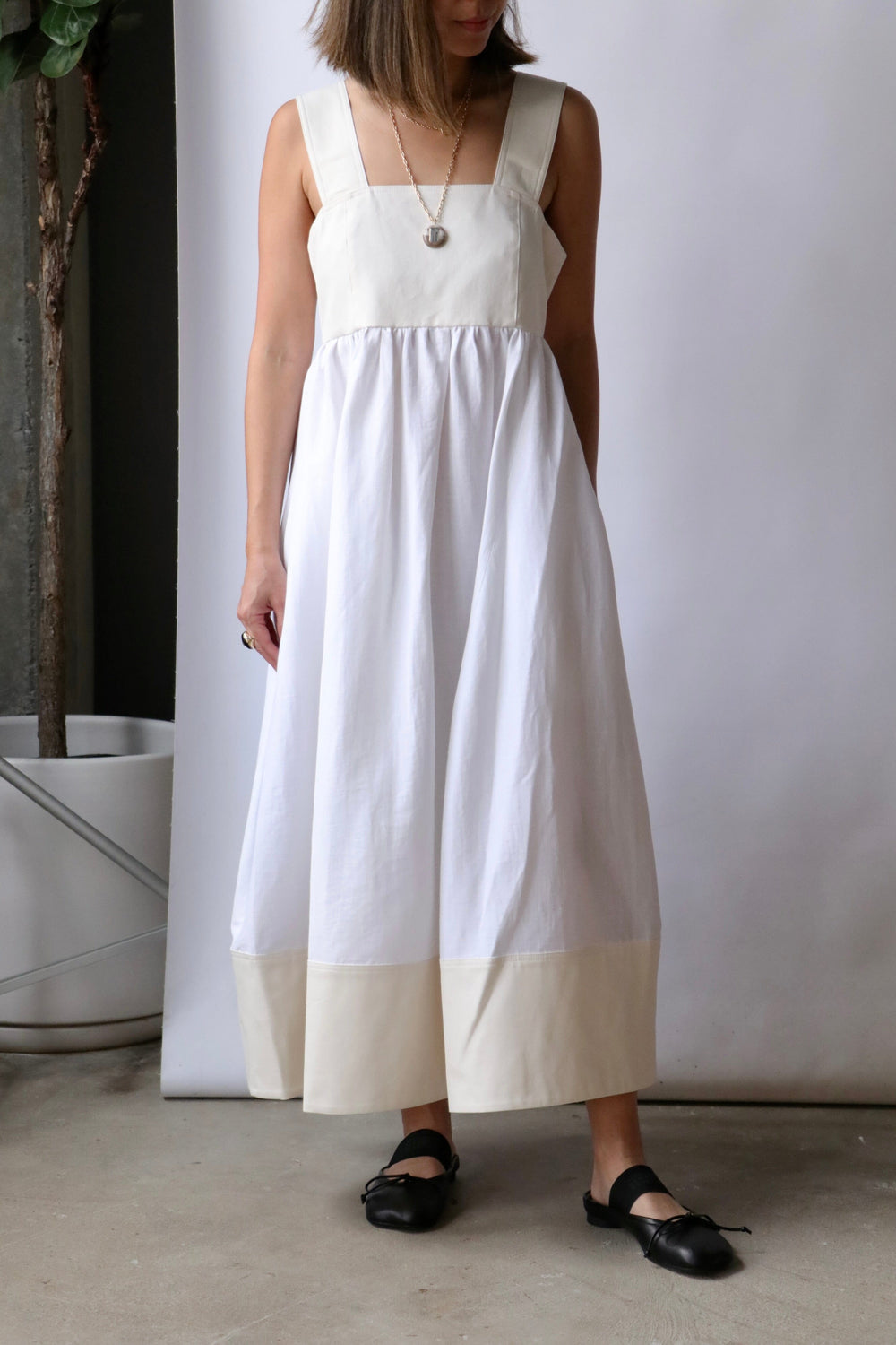 Tibi White Dress