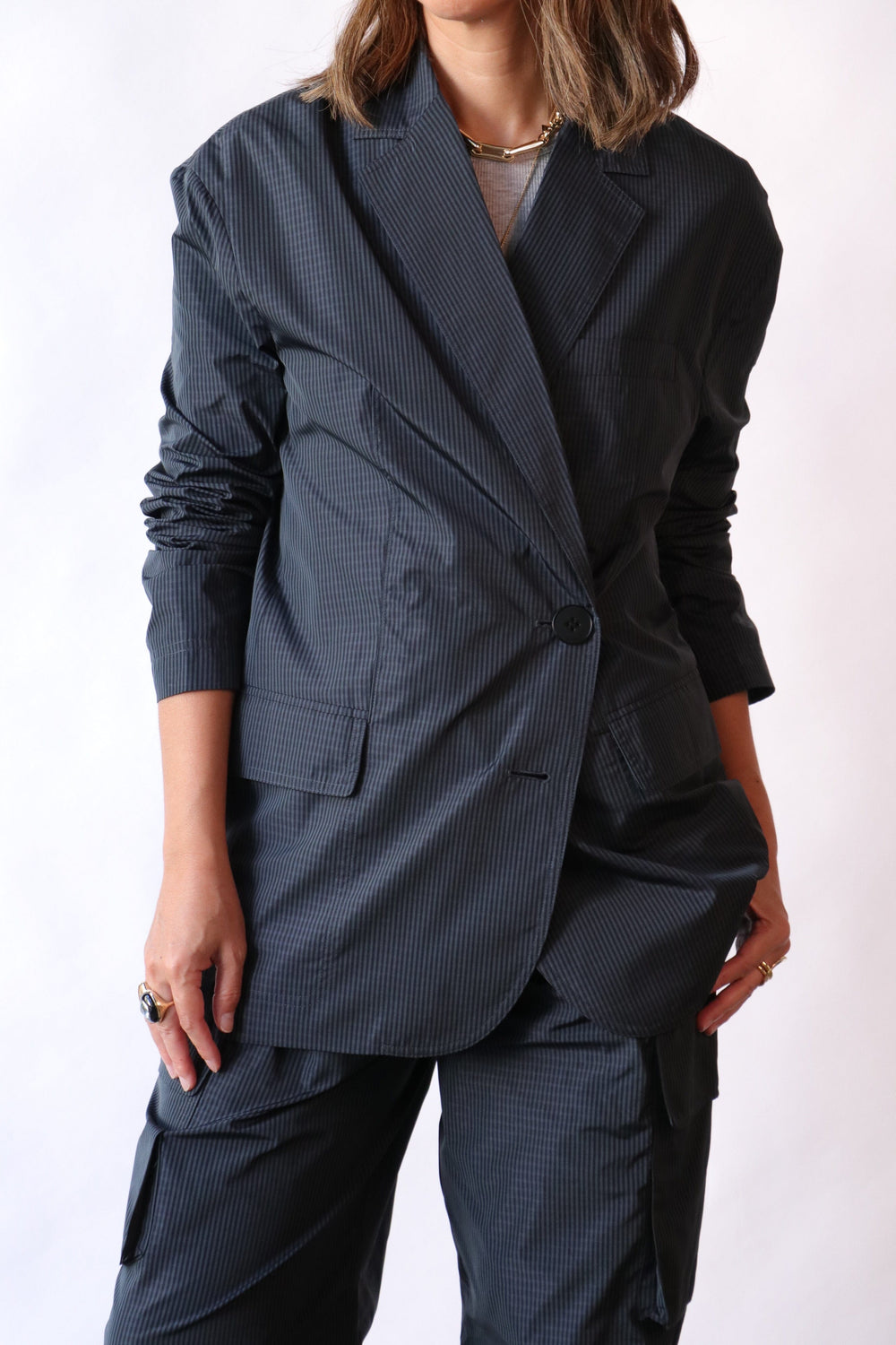 12万 TIBI ティビ オーバーサイズ LIAM ジャケット M Drapey Suiting Liam Blazer – Tibi Official