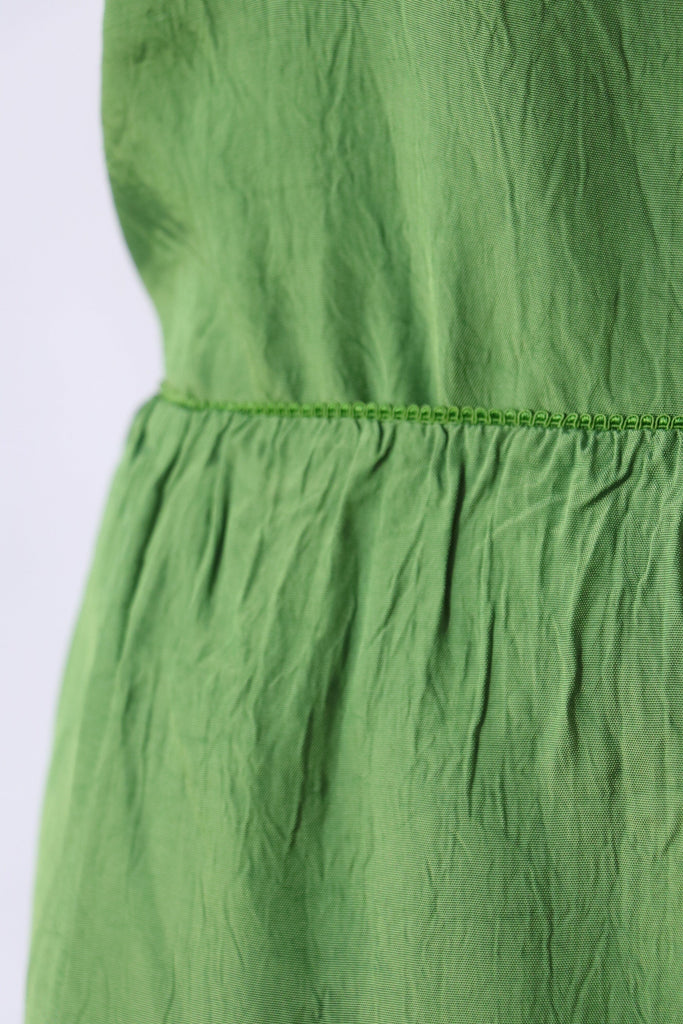 Tibi Summer Acetate Crinkle Maxi Slip Skirt Bottoms Tibi 