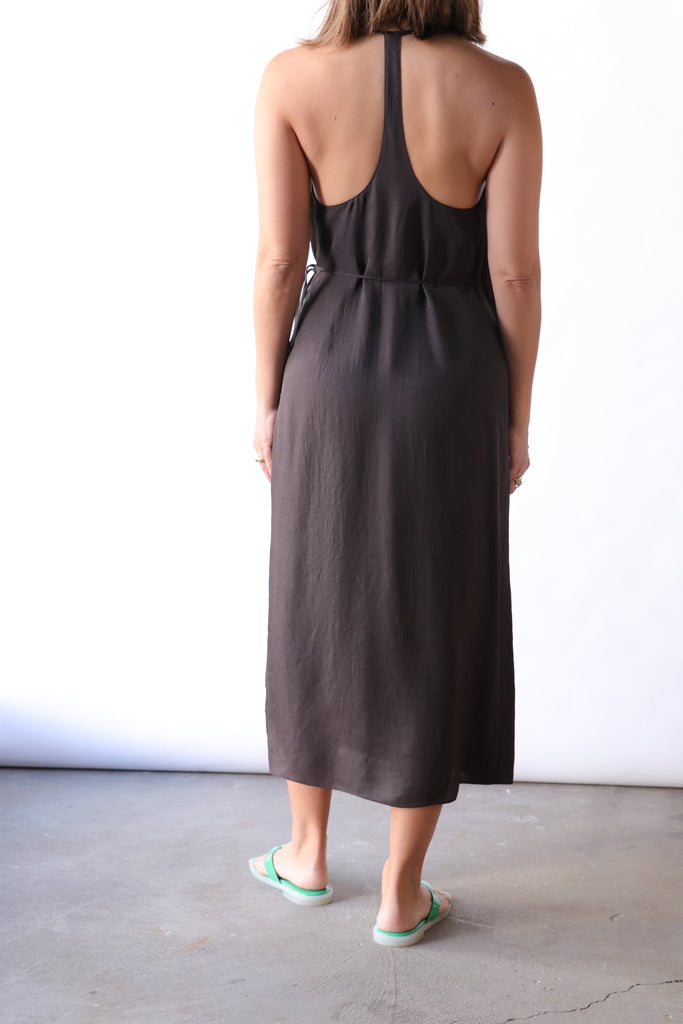tibi brown slip dress The Slip Dress – Tibi Official main image 1