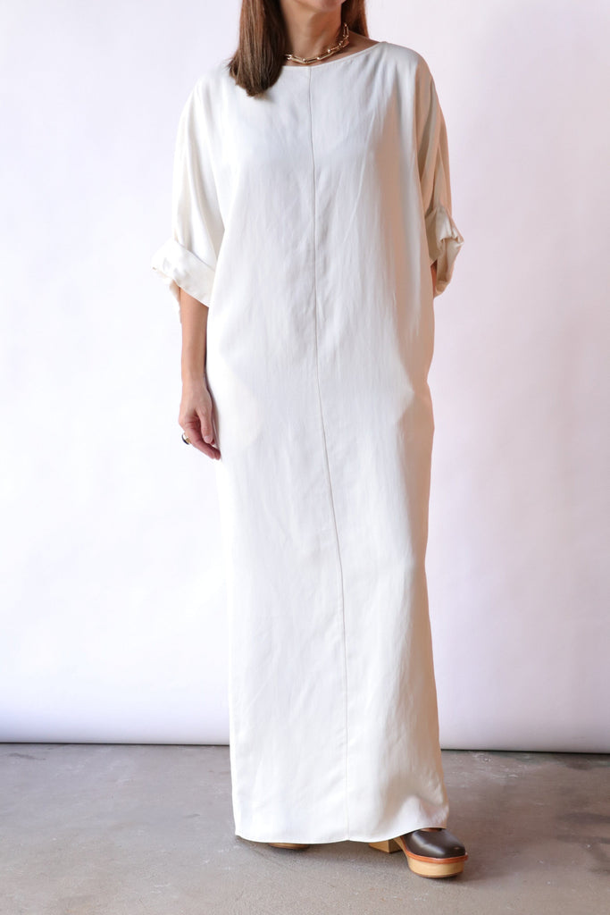 TWP Dress for B Dress in Coated Viscose Linen Dresses TWP 