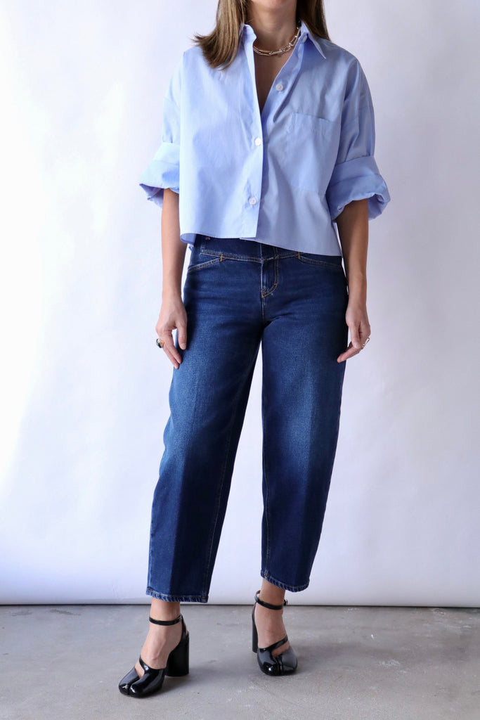 TWP Next Ex in Oxford Blue tops-blouses TWP 