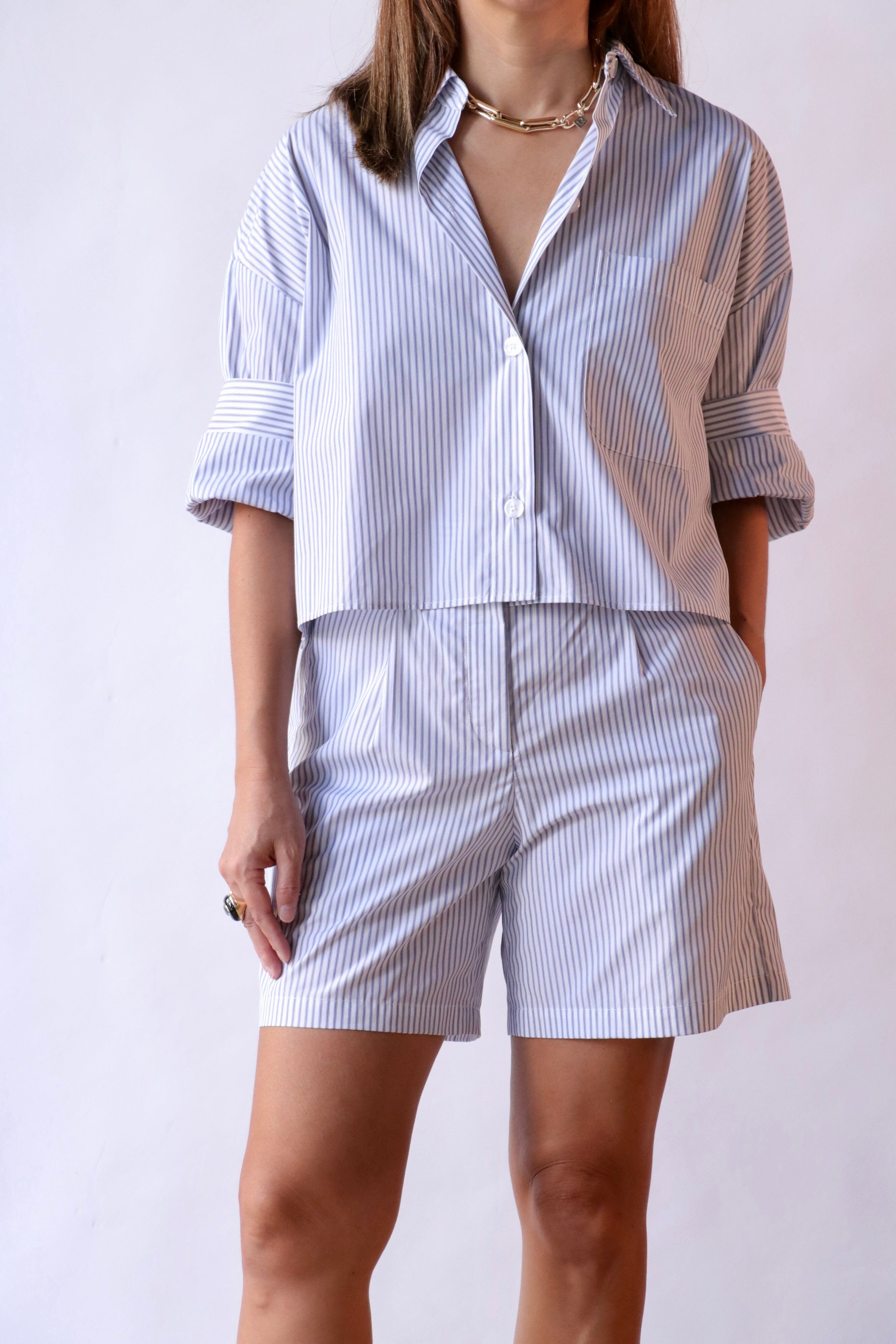 TWP Next Ex in Stripes White/Midnight | WE ARE ICONIC