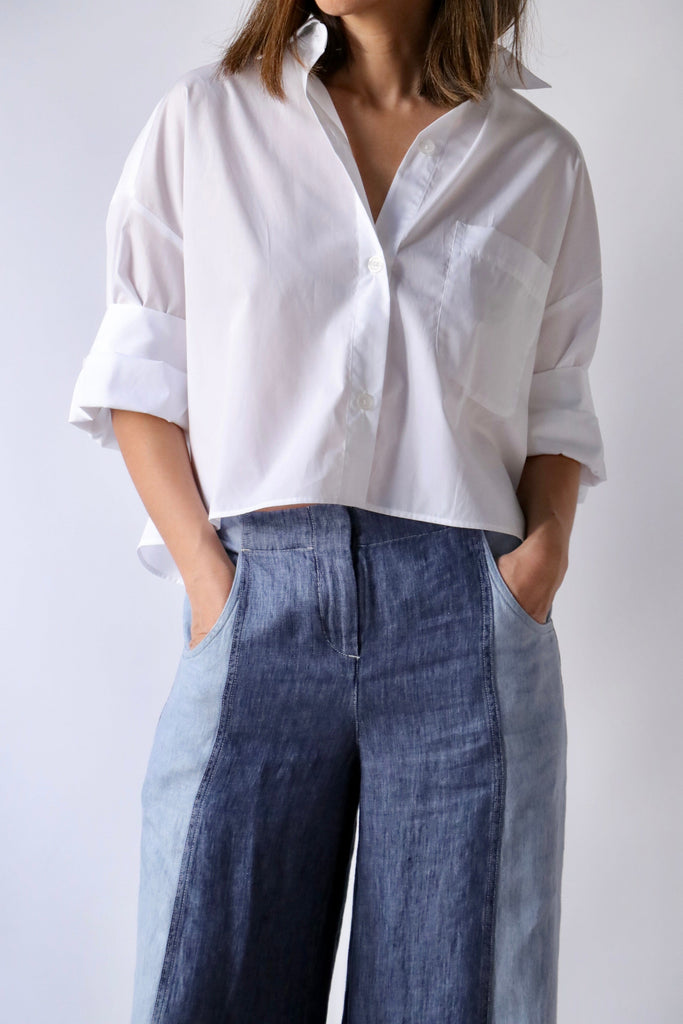 TWP Next Ex Shirt in Superfine Cotton tops-blouses TWP 