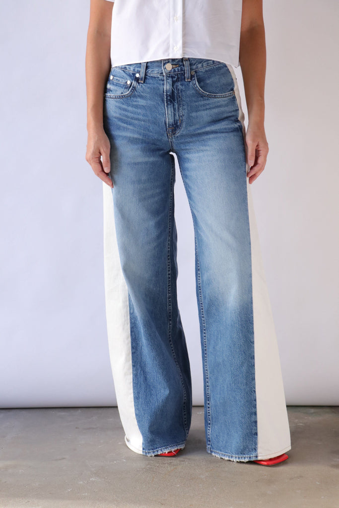 TWP Ramblin' Man Jean in Vintage Wash Denim Bottoms TWP 