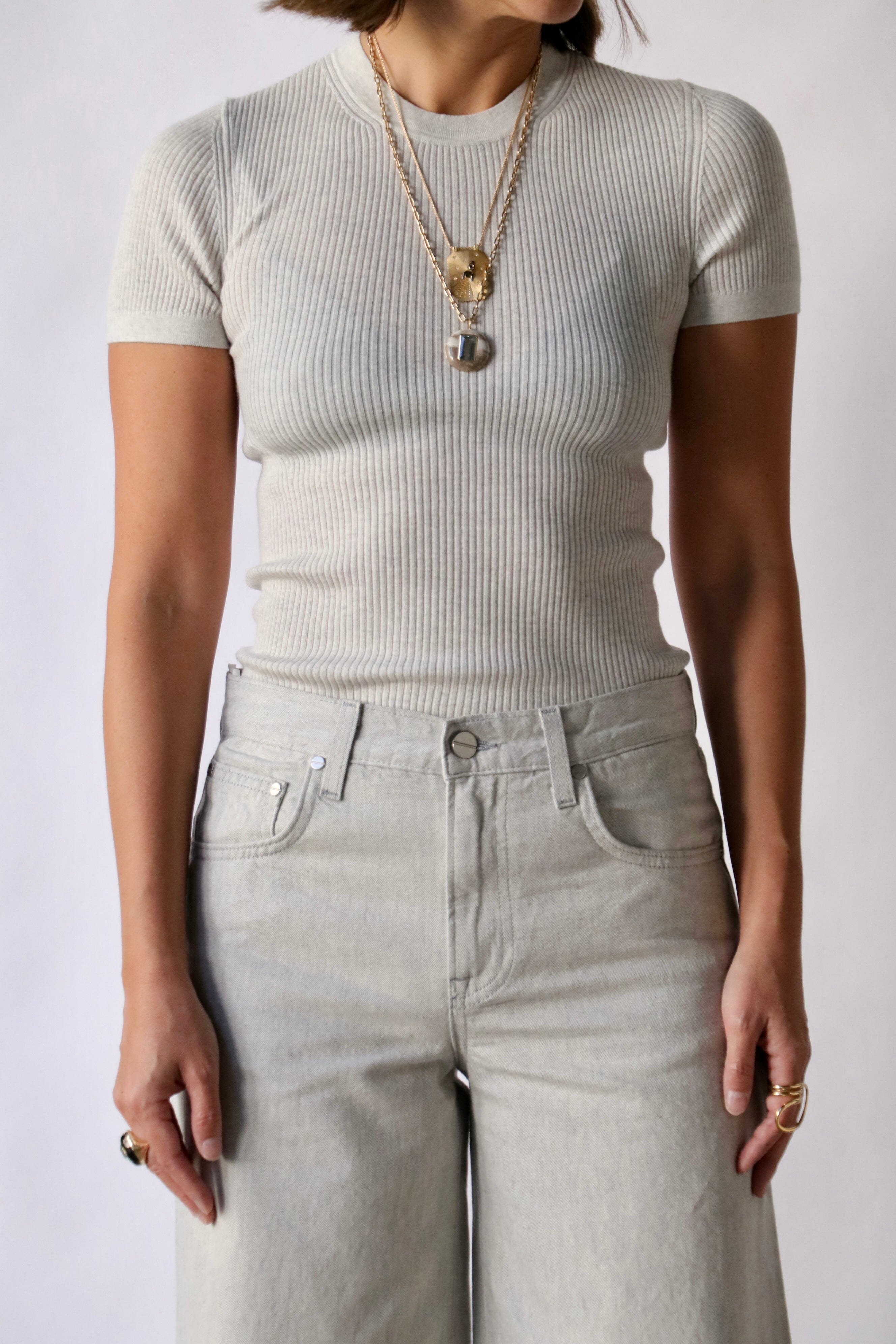 トップス Don't tell anyone MERINO WOOL TOPS TWP Tease Top in Merino Wool | WE ARE ICONIC