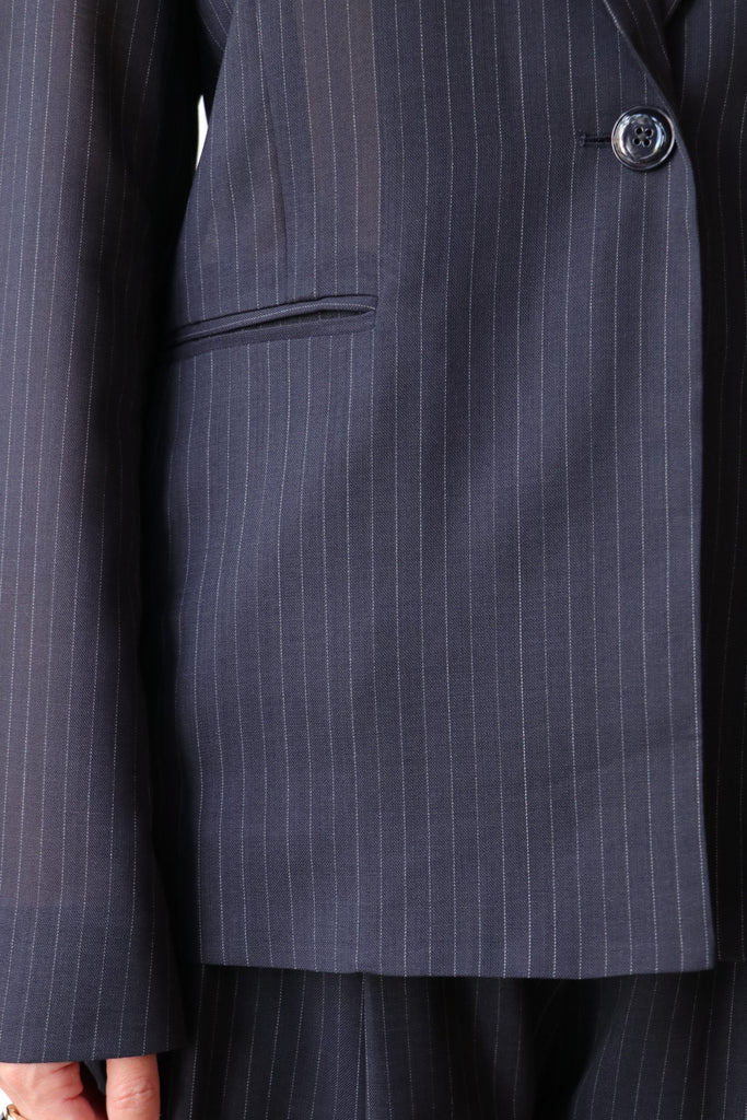 TWP Unlined Husband Blazer in Wool Voile Outerwear TWP 