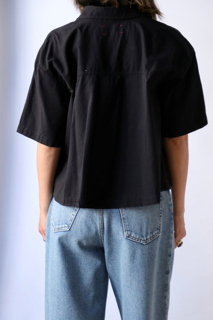 Xirena Ansel Top in Black tops-blouses Xirena 