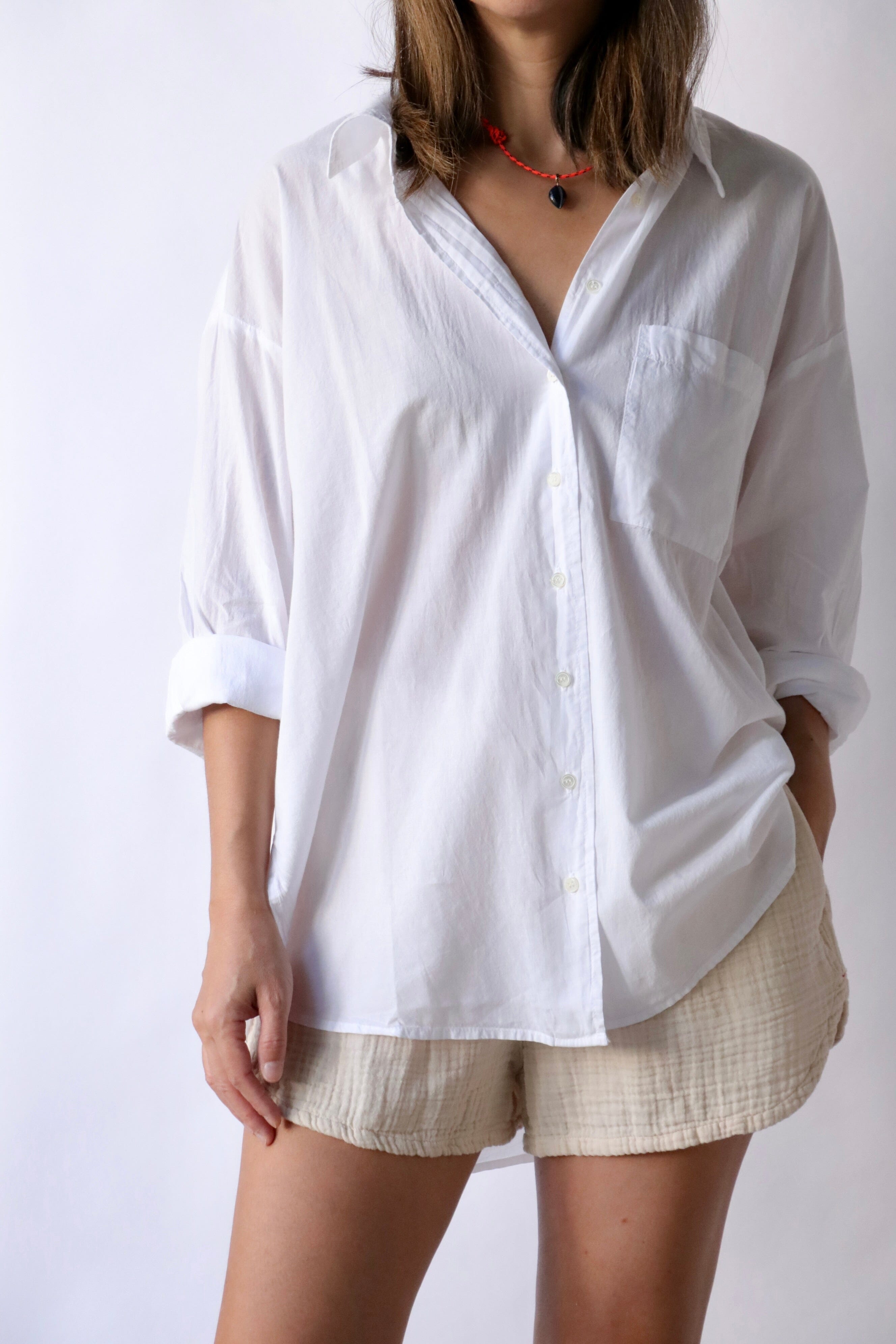 Xirena selling White Cotton Tunic Top