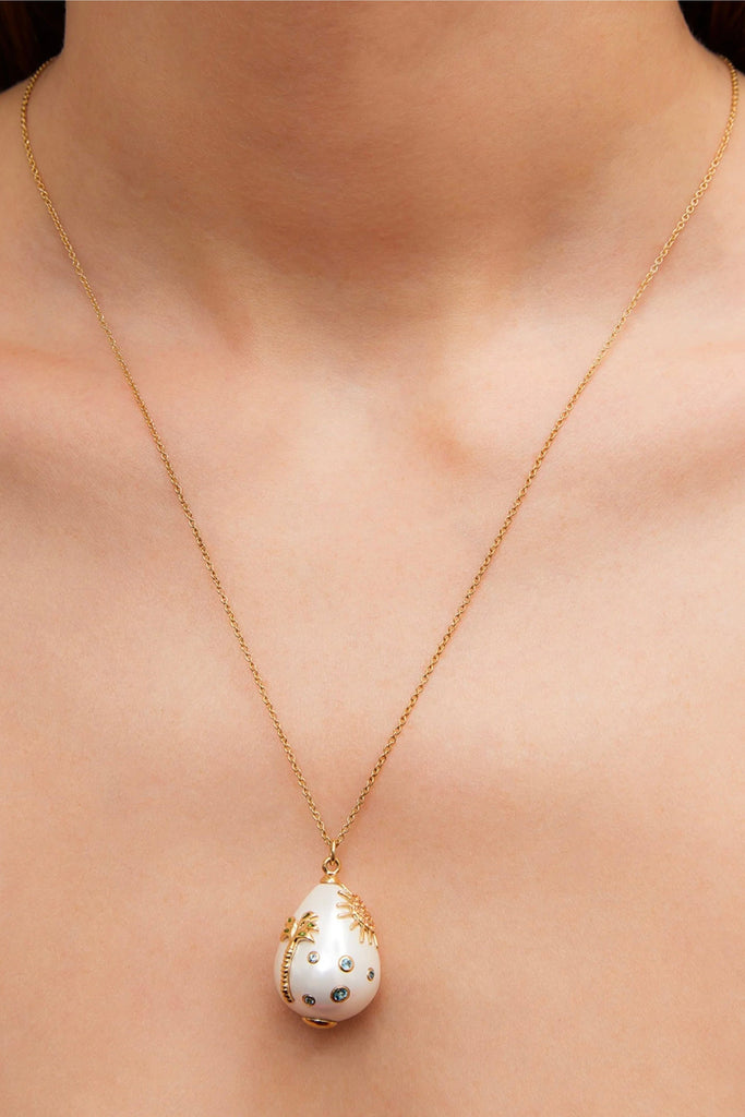 Yvonne Leon Pendentif Joie De Vivre Or Jaune Jewelry Yvonne Leon 