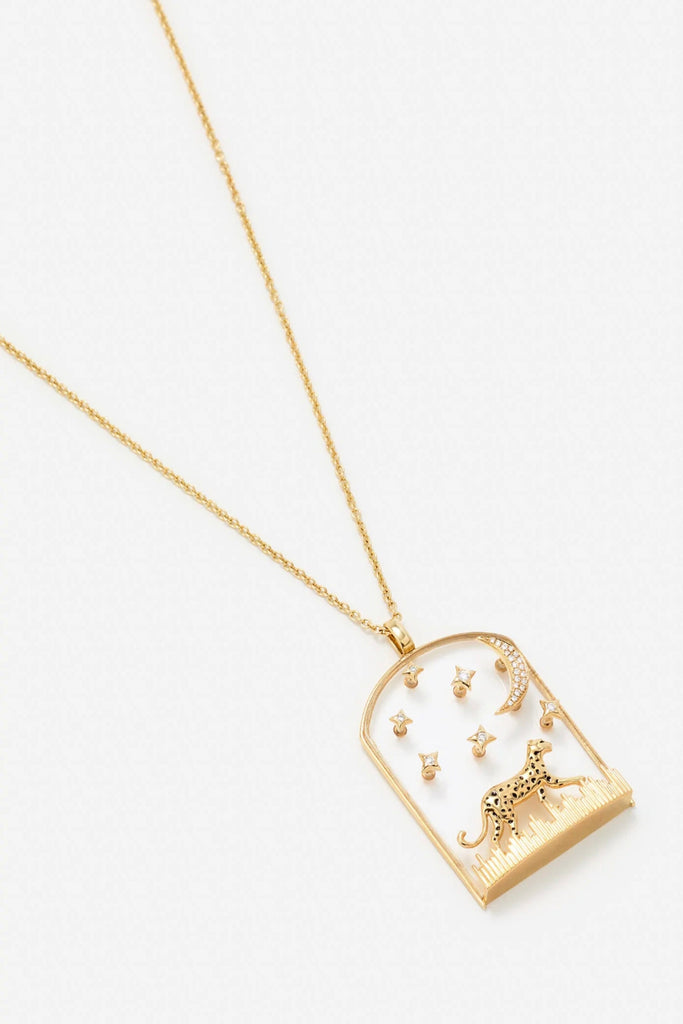 Yvonne Leon Pendentif La Savane Or Jaune Jewelry Yvonne Leon 