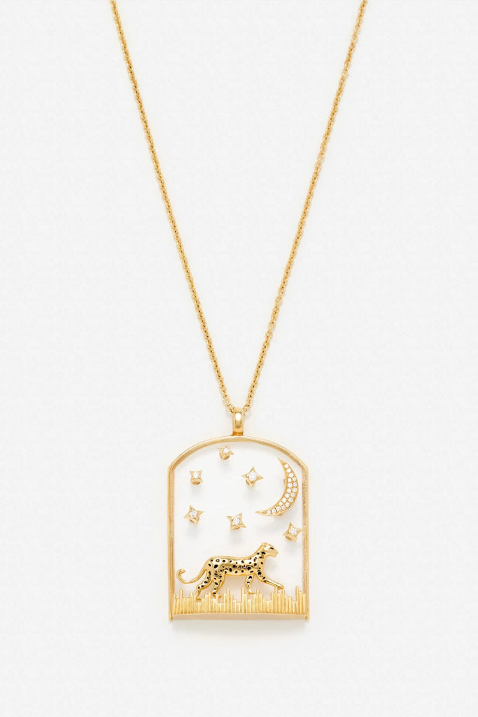 Yvonne Leon Pendentif La Savane Or Jaune Jewelry Yvonne Leon 