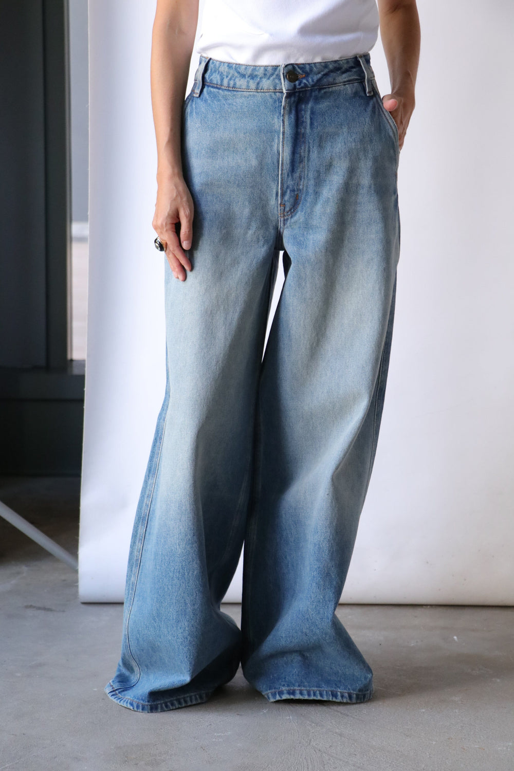 GAUCHERE Denim Pants, Indigo 36