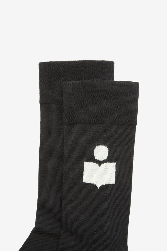 Isabel Marant Siloki Socks in Black Accessories Isabel Marant Etoile 