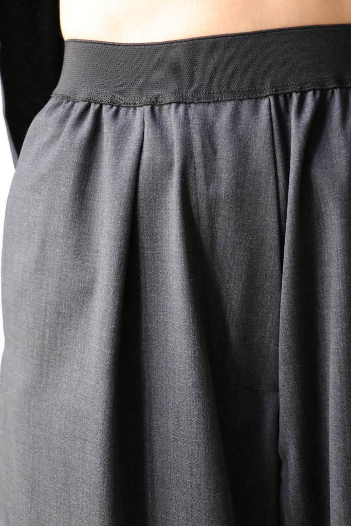 Kika Vargas Nuray Pant in Charcoal Light Wool Bottoms Kika Vargas 