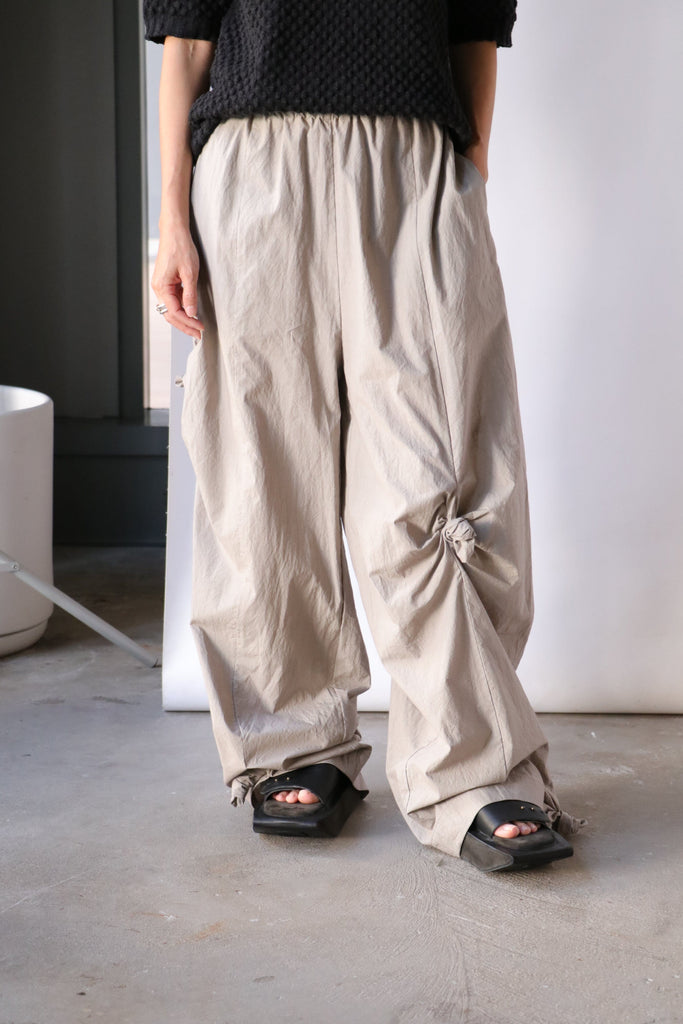 Lauren Manoogian Knots Pants in Cement Bottoms Lauren Manoogian 