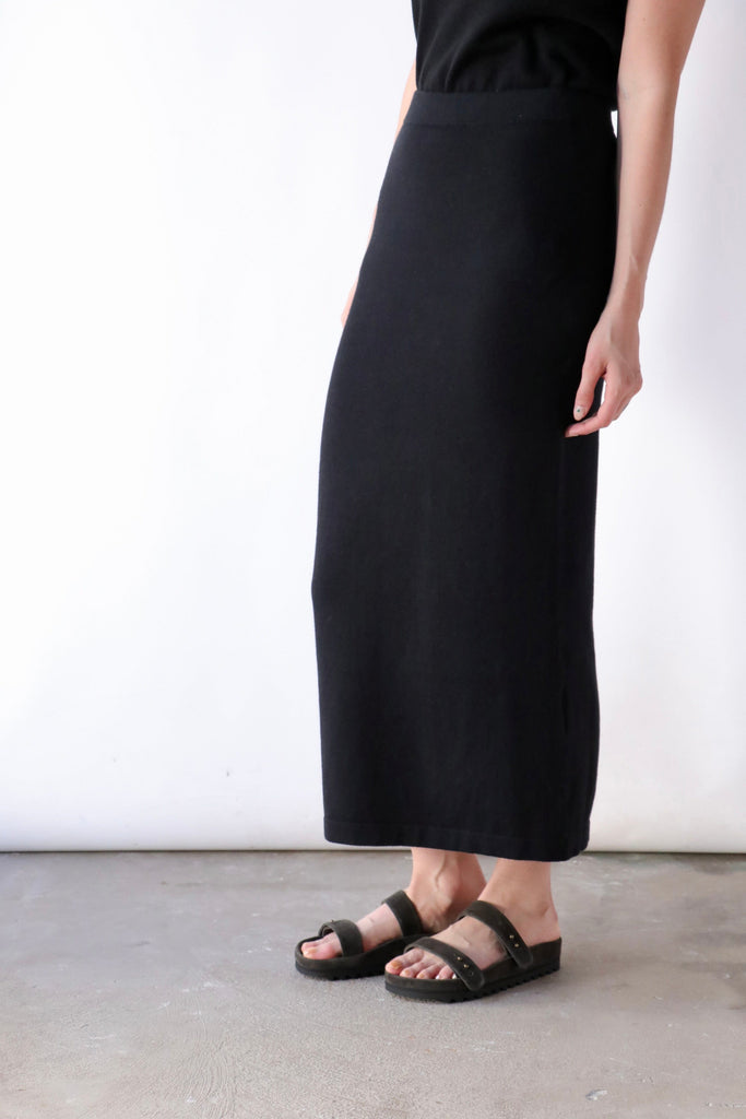 Lauren Manoogian Tube Skirt in Black Bottoms Lauren Manoogian 