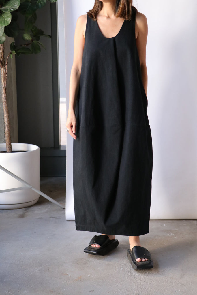 Lauren Manoogian Vessel Dress in Black | WE ARE ICONIC