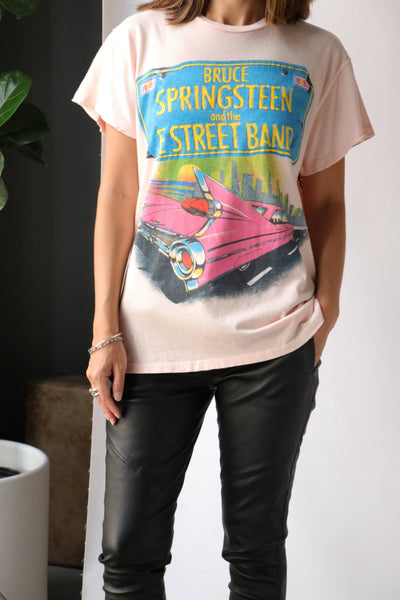 MadeWorn Bruce Springsteen Born in the U.S.A Tee in Pink Pigment | WE ...